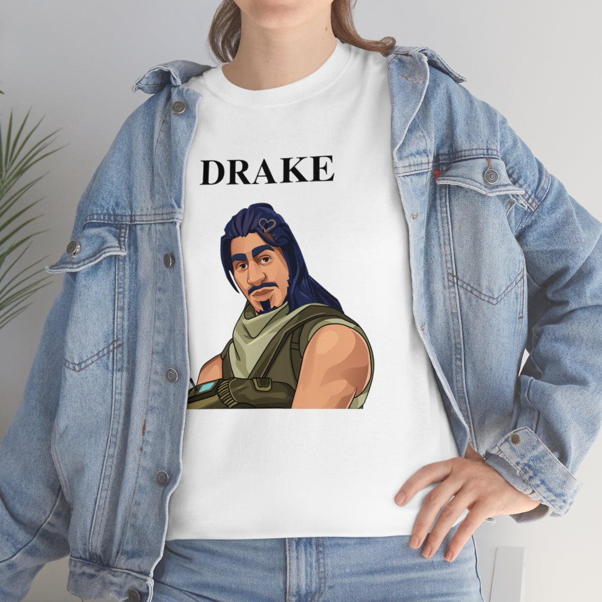 Drake Fortnite Default skin - Unisex Heavy Cotton Tee - All Colors