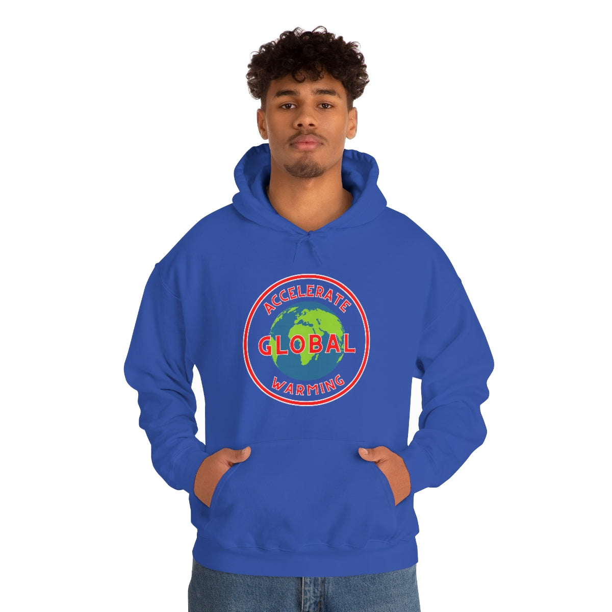 Accelerate Global Warming - Unisex Heavy Blend™ Hooded Sweatshirt - ALL COLORS - Hot Take