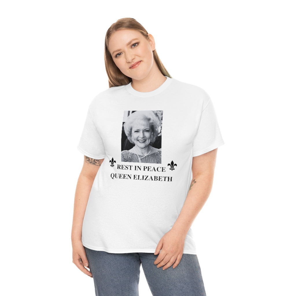 RIP Queen Elizabeth - Unisex Heavy Cotton Tee