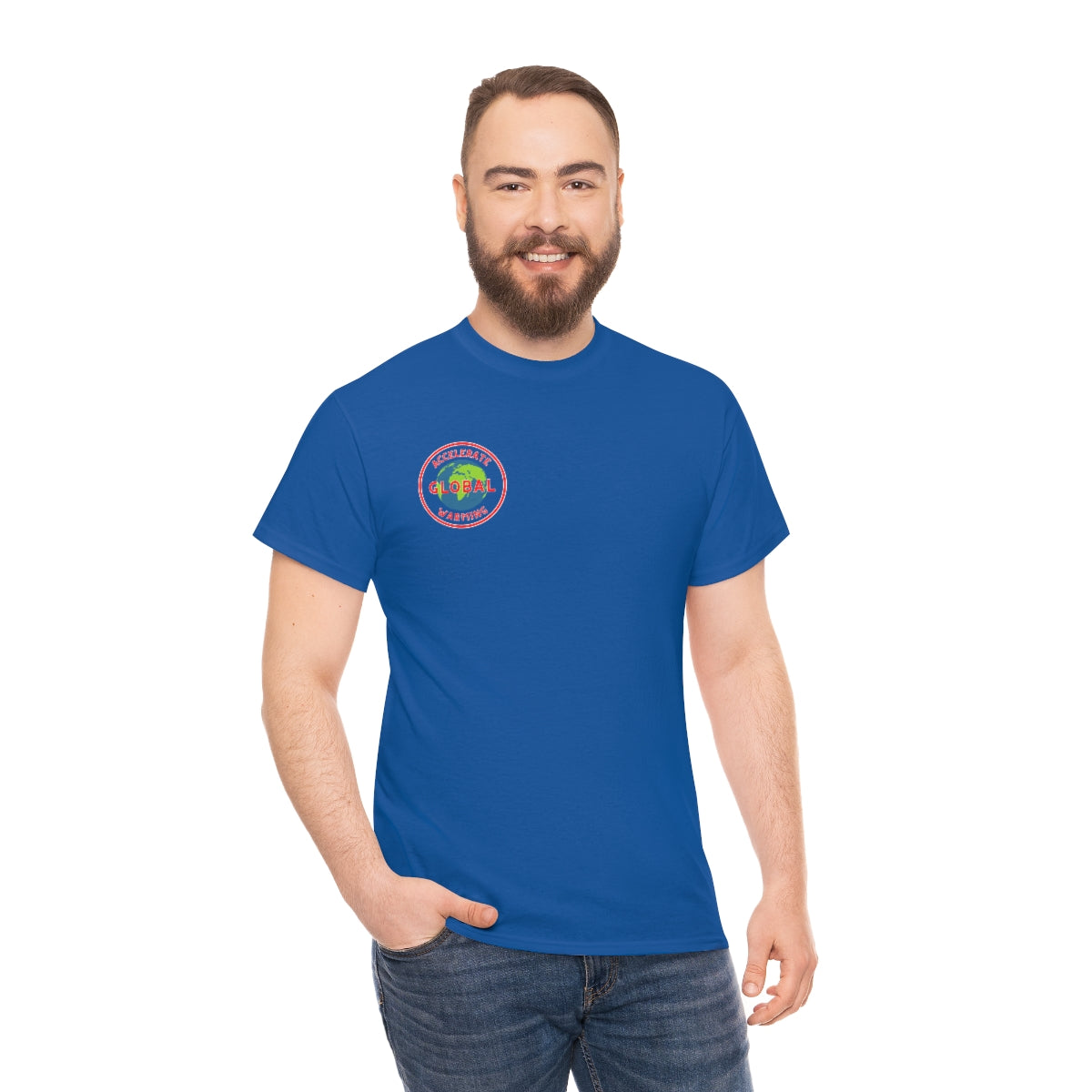 Accelerate Global Warming - Unisex Heavy Cotton Tee - Hot Take