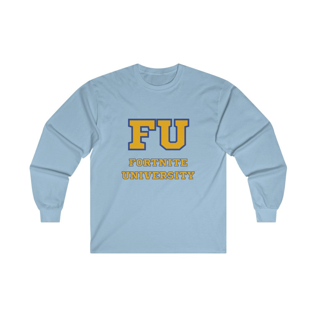 FU - Fortnite University - Ultra Cotton Long Sleeve Tee - All Colors