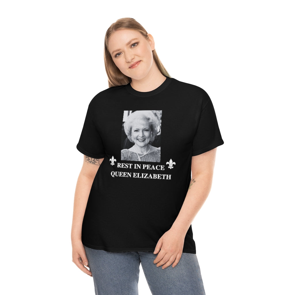 RIP Queen Elizabeth - Unisex Heavy Cotton Tee