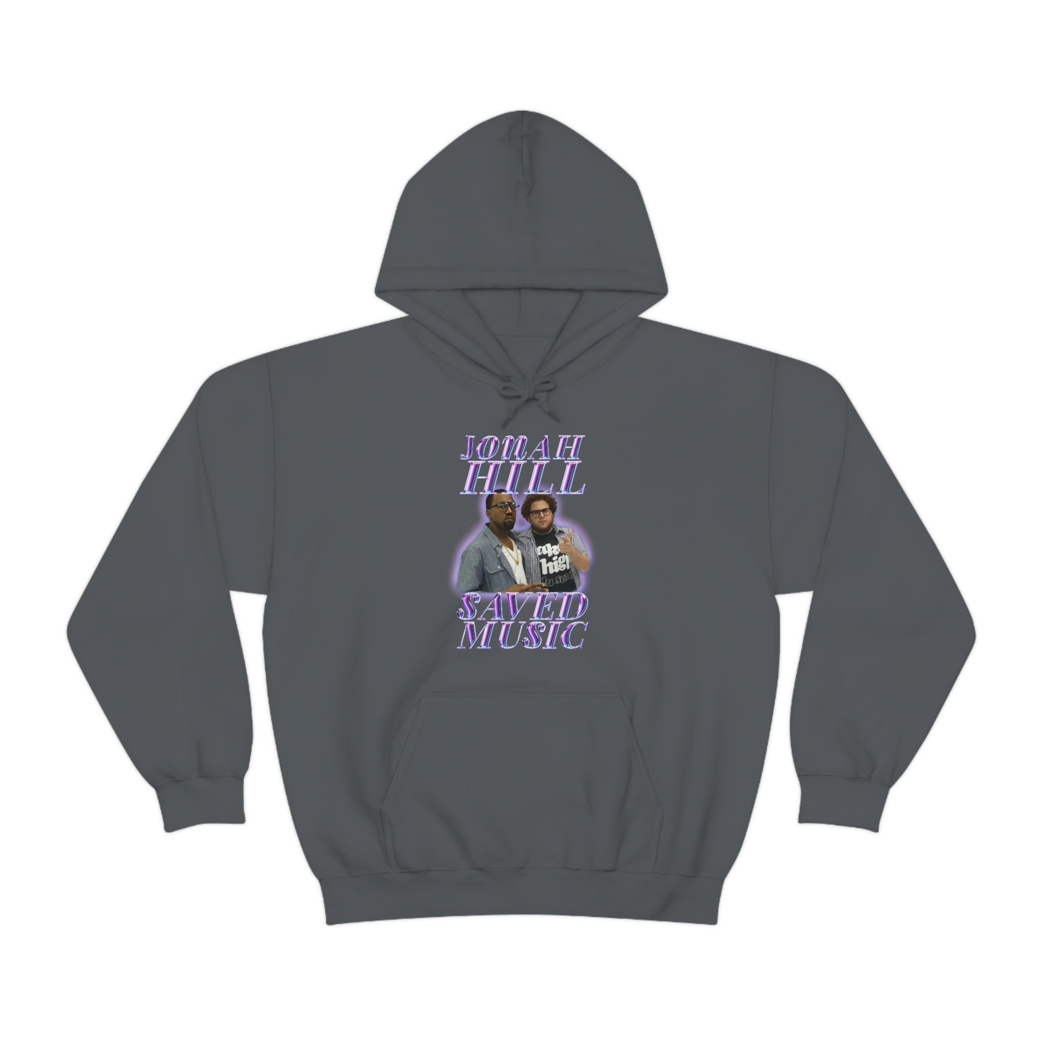 JONAH HILL SAVED MUSIC (KANYE) - Unisex Heavy Blend™ Hooded Sweatshirt