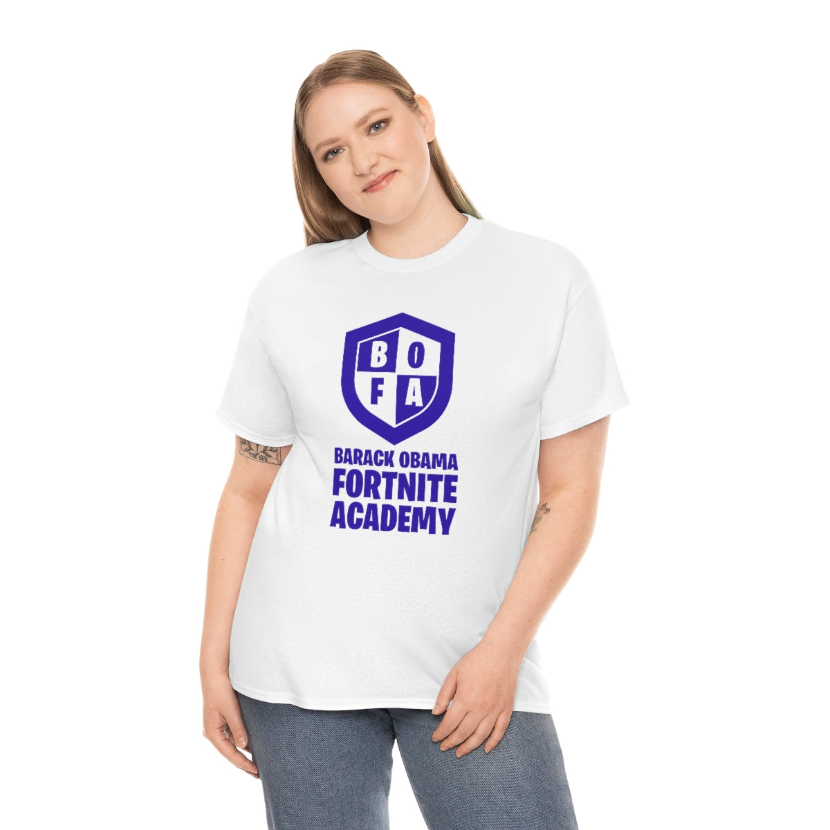 BOFA Barack Obama Fortnite Academy - Unisex Heavy Cotton Tee