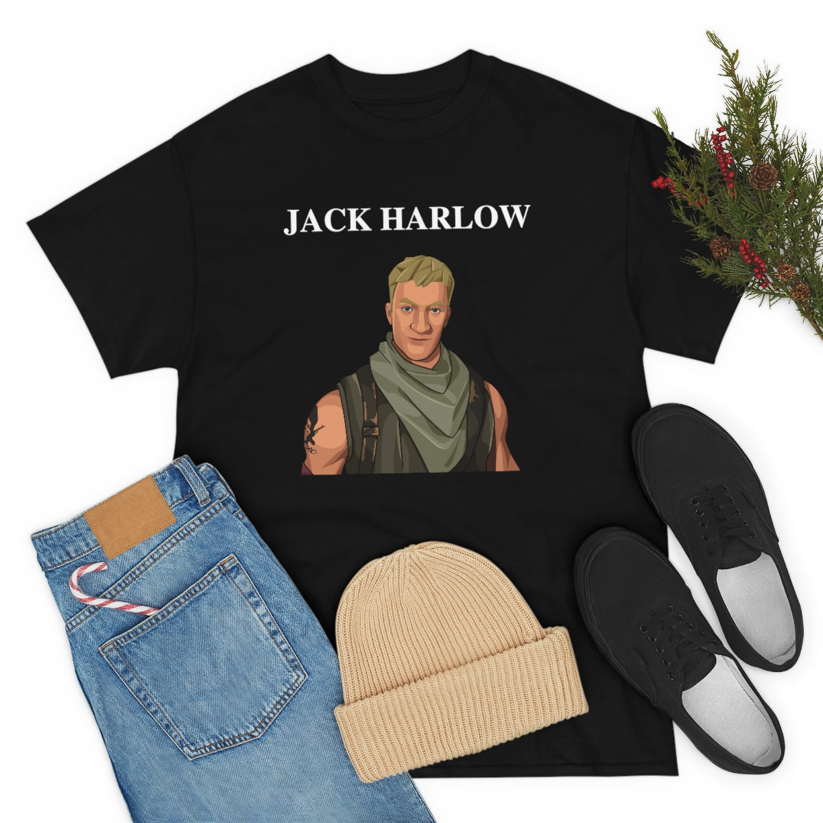 Jack Harlow Default Skin Fortnite - Unisex Heavy Cotton Tee