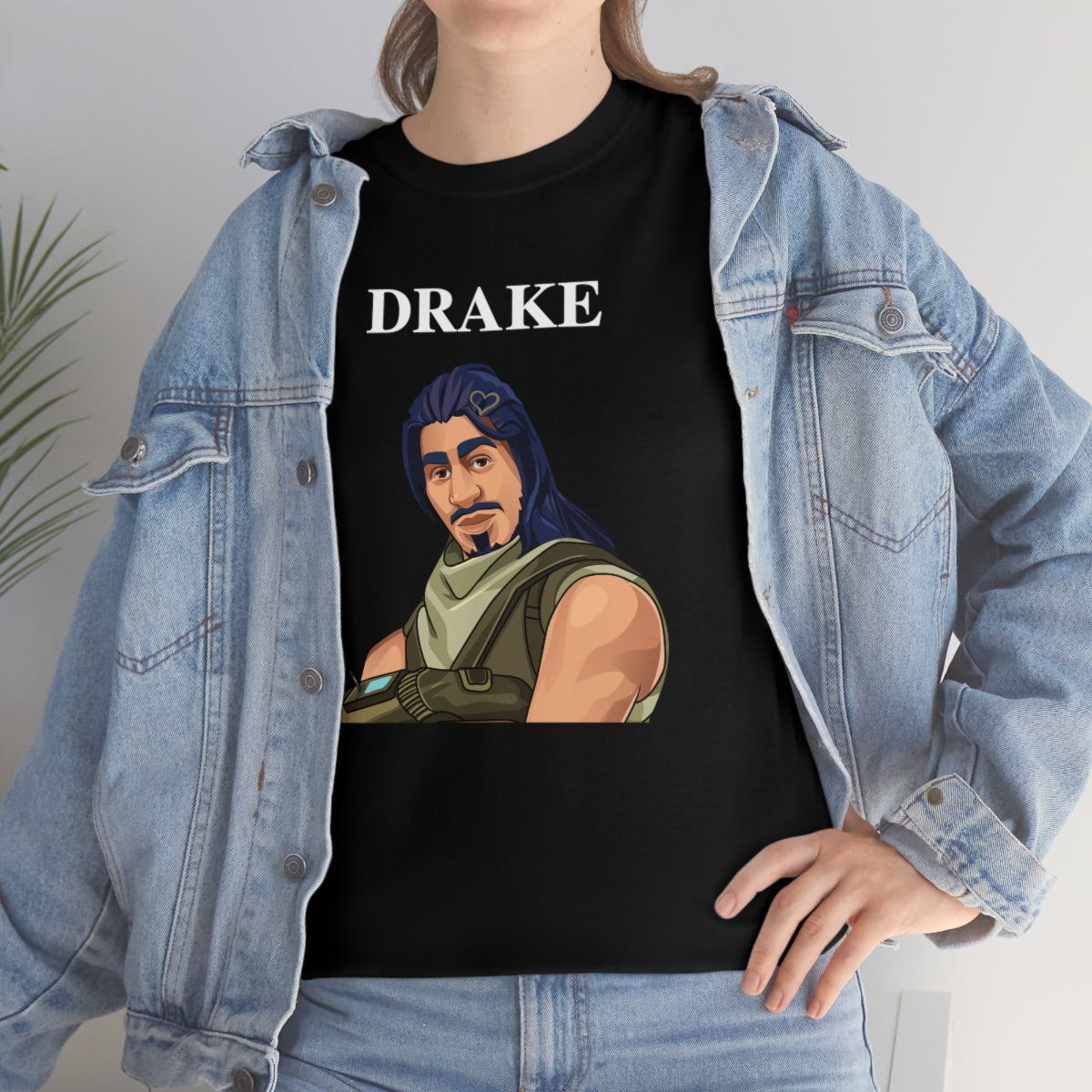 Drake Fortnite Default skin - Unisex Heavy Cotton Tee - All Colors