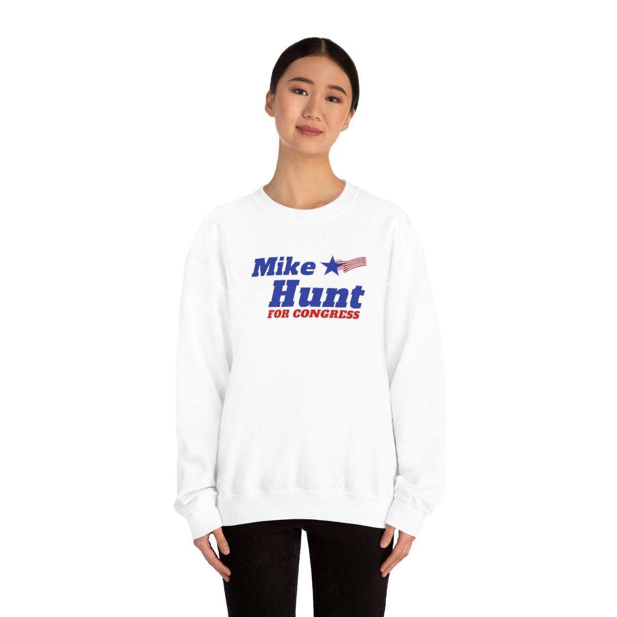 Mike Hunt - Unisex Heavy Blend™ Crewneck Sweatshirt