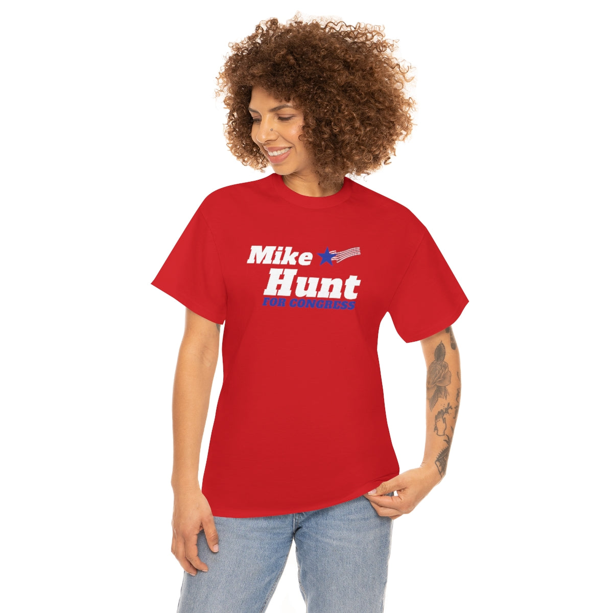 Mike Hunt - Unisex Heavy Cotton Tee - All Colors