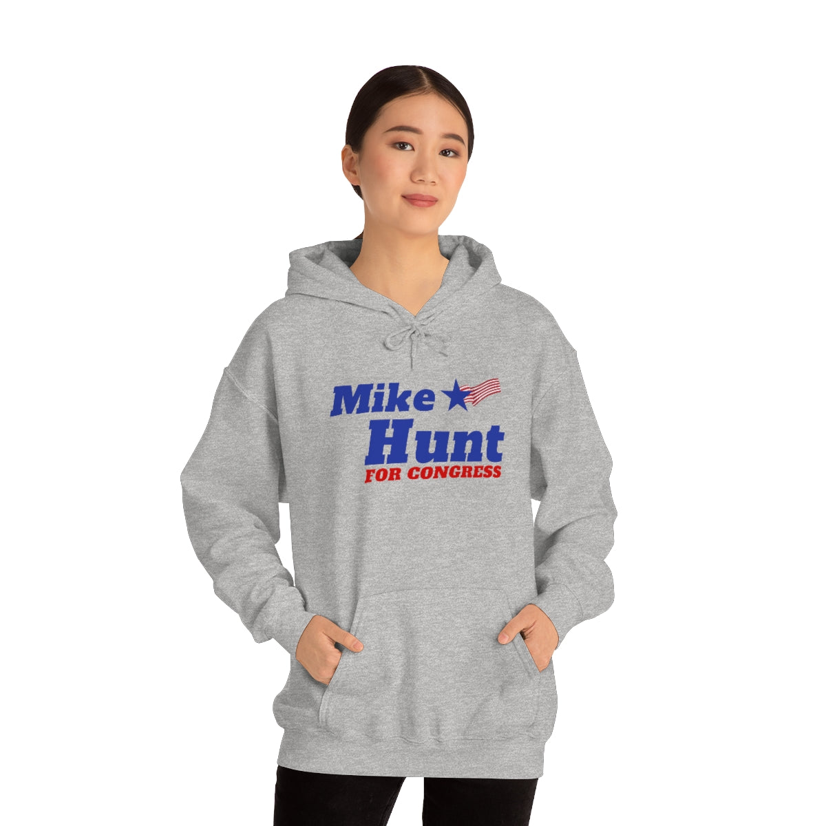 Mike Hunt - Unisex Heavy Blend™ Hooded Sweatshirt