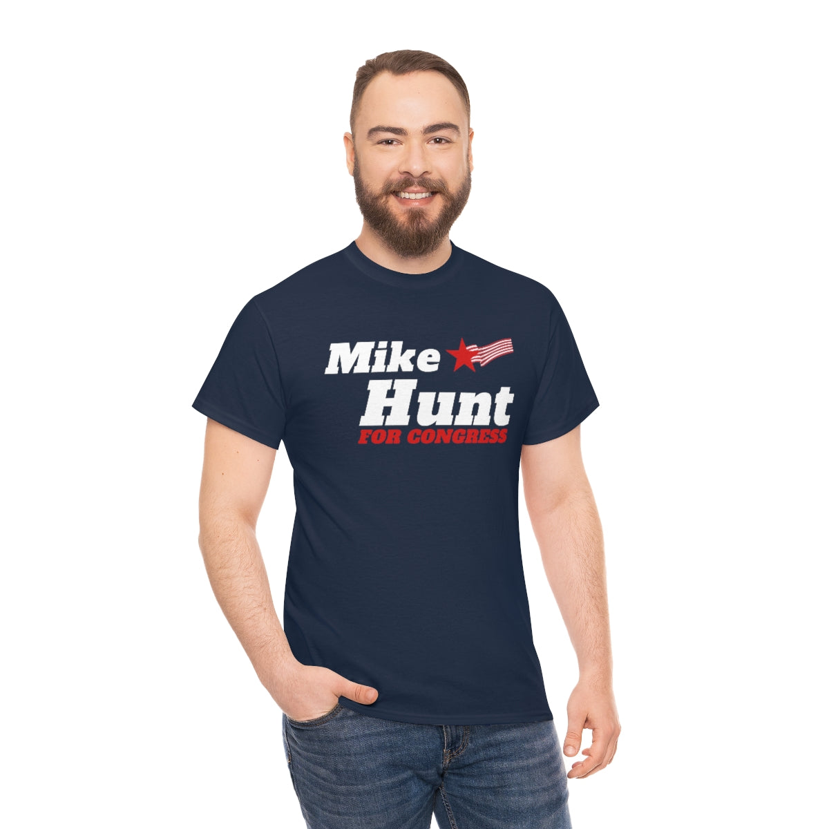 Mike Hunt - Unisex Heavy Cotton Tee - All Colors