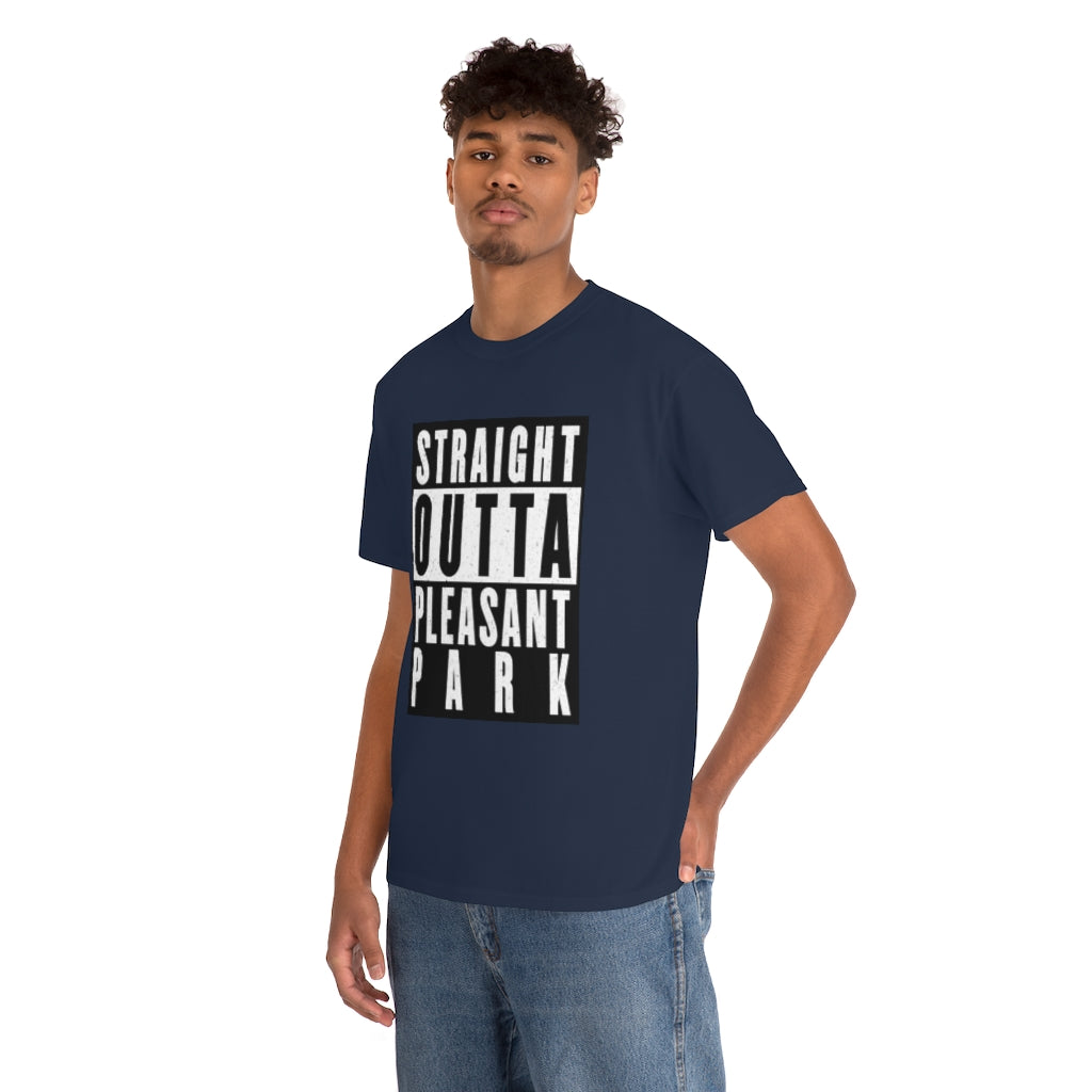 Straight out of Pleasant Park (Compton) - Unisex Heavy Cotton Tee - All Colors