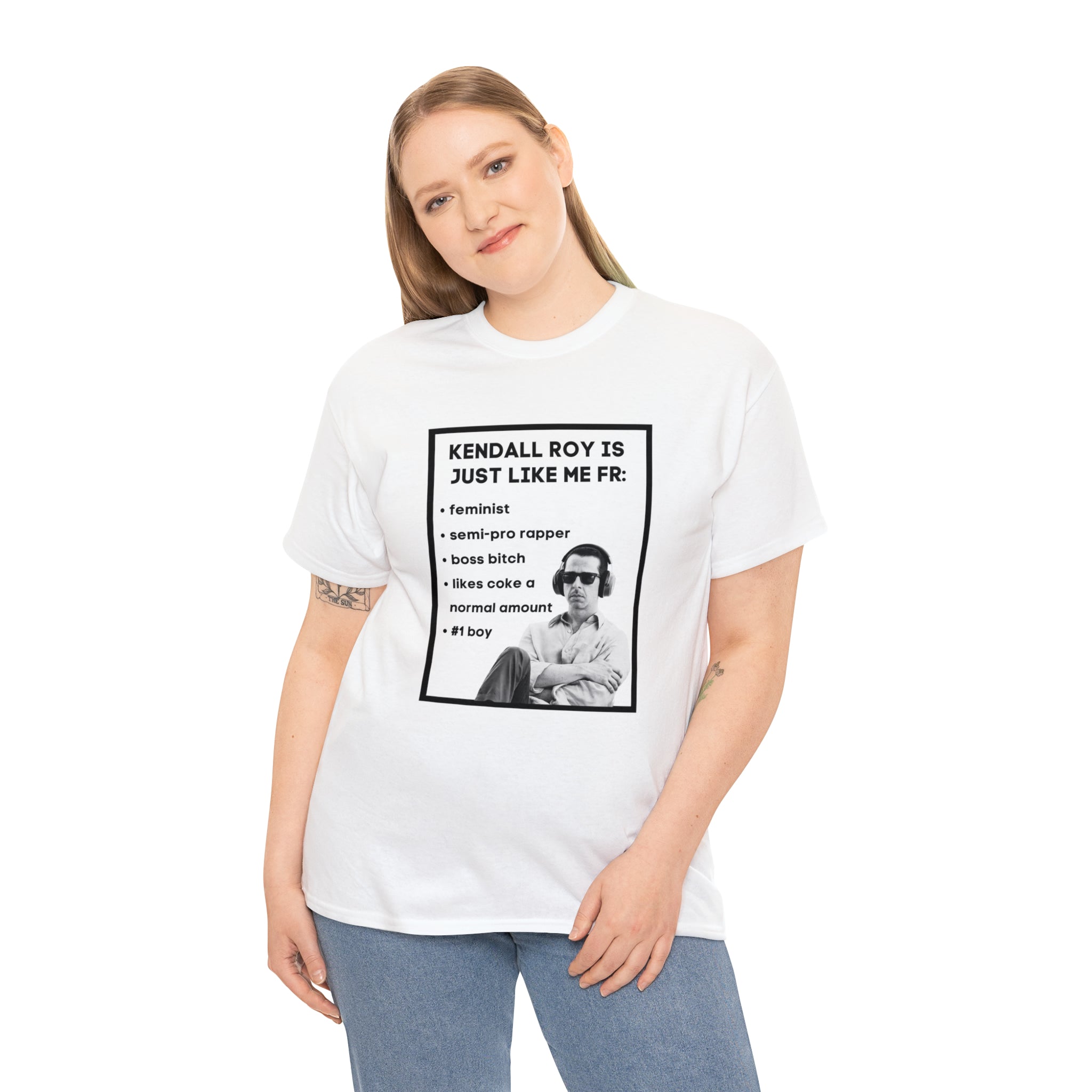 Kendall Roy is Just Like Me FR - Unisex Heavy Cotton Tee