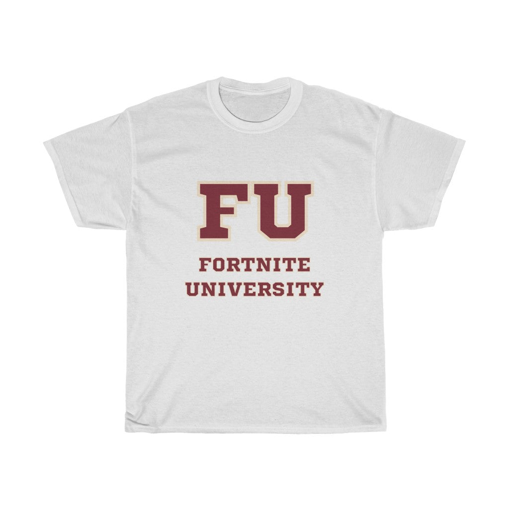 Fortnite University - Unisex Heavy Cotton Tee