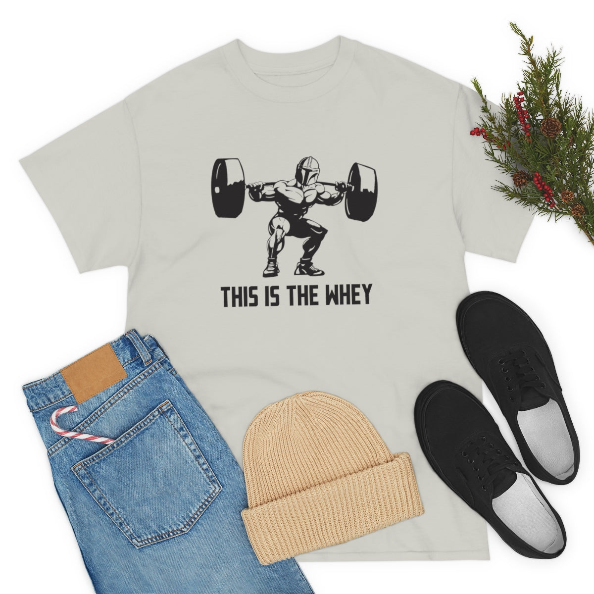 This is the Whey - Unisex Heavy Cotton Tee - All Colors