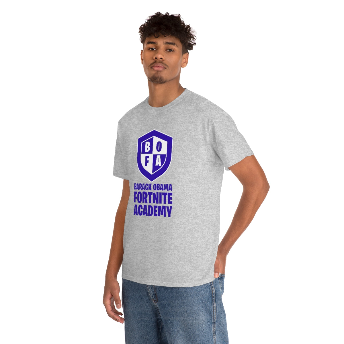 BOFA Barack Obama Fortnite Academy - Unisex Heavy Cotton Tee