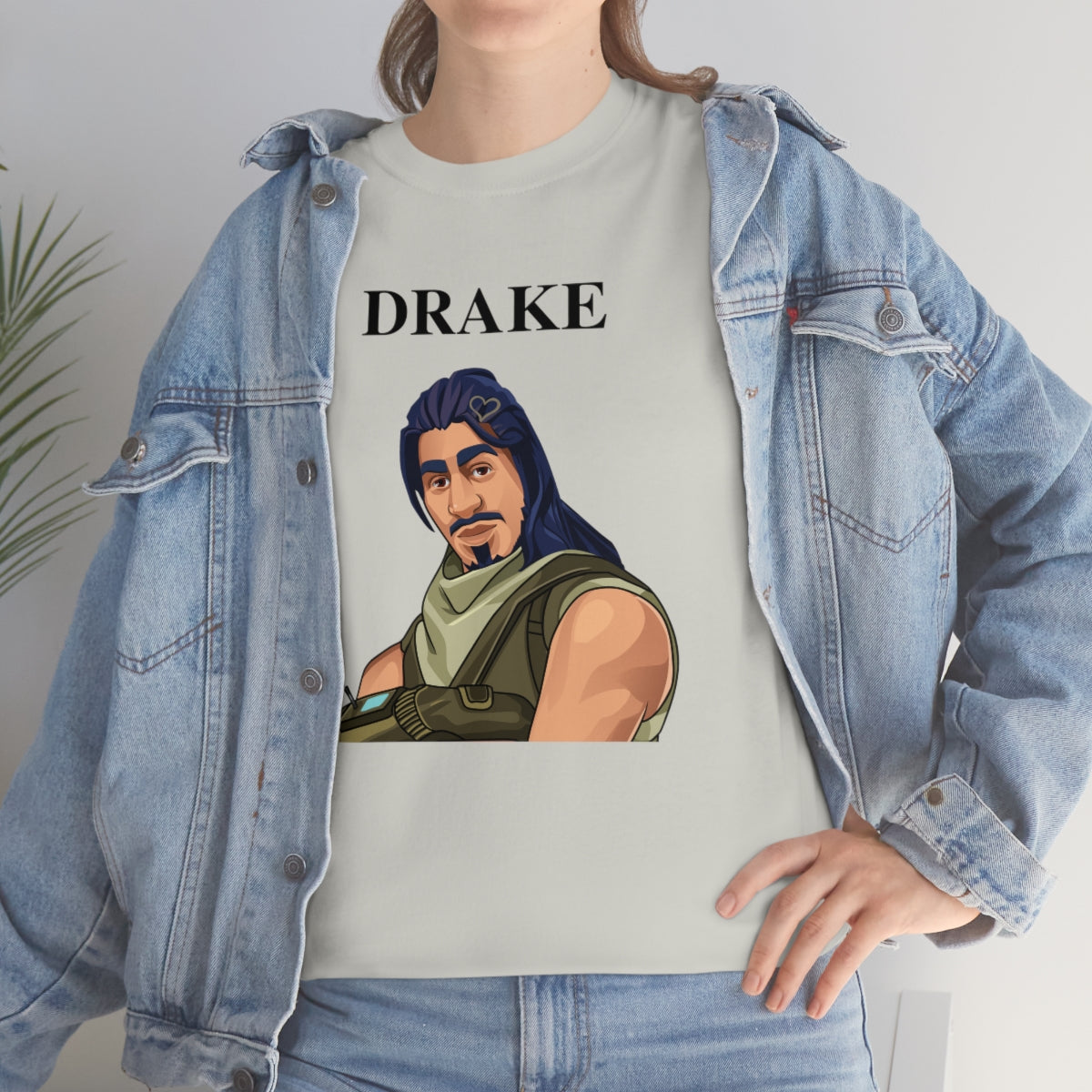 Drake Fortnite Default skin - Unisex Heavy Cotton Tee - All Colors