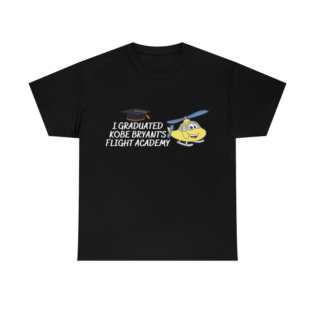 Kobe Bryant Flight Academy - Unisex Heavy Cotton Tee