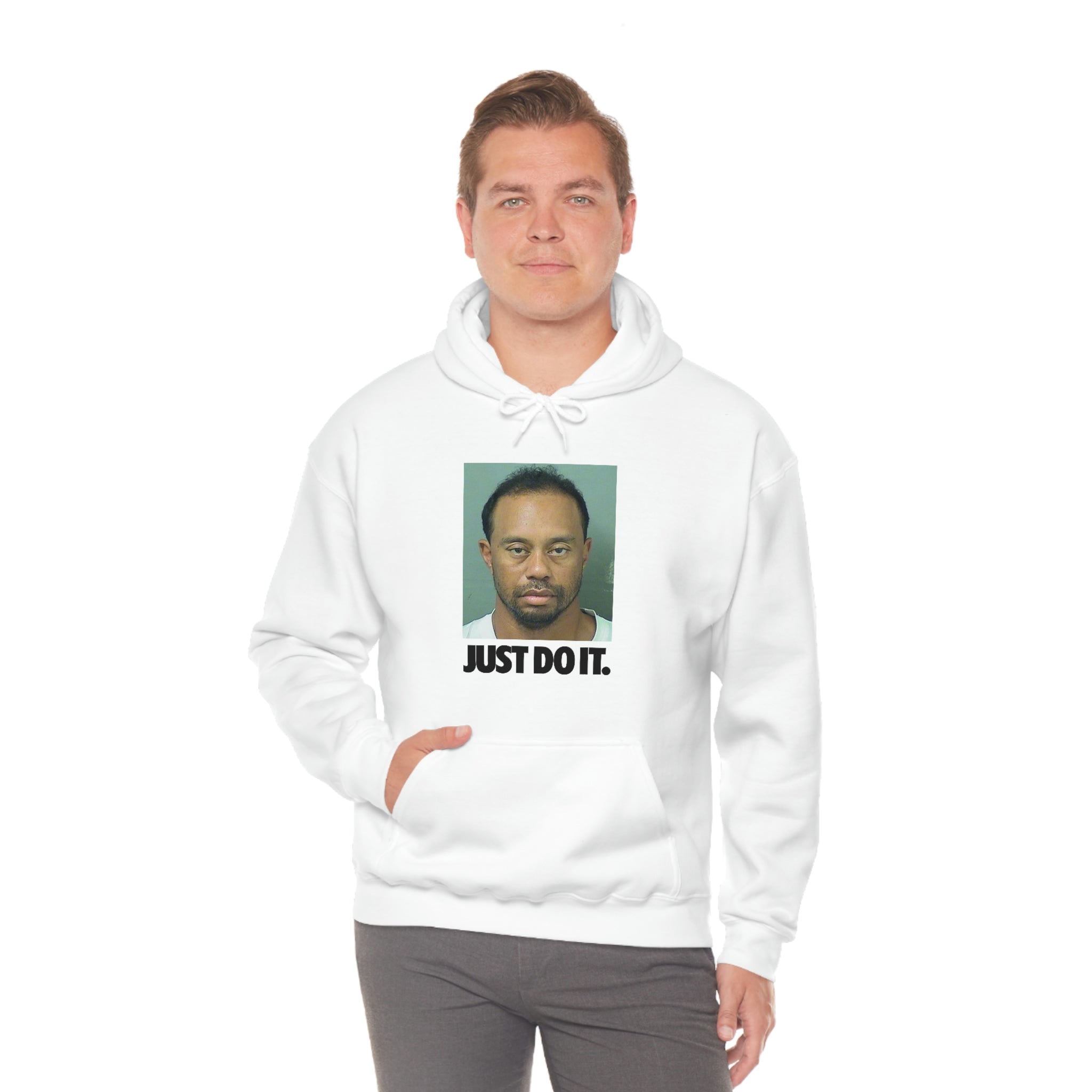 Tiger Woods DUI Just Do it - Unisex Heavy Blend™ Hooded Sweatshirt - ALL COLORS