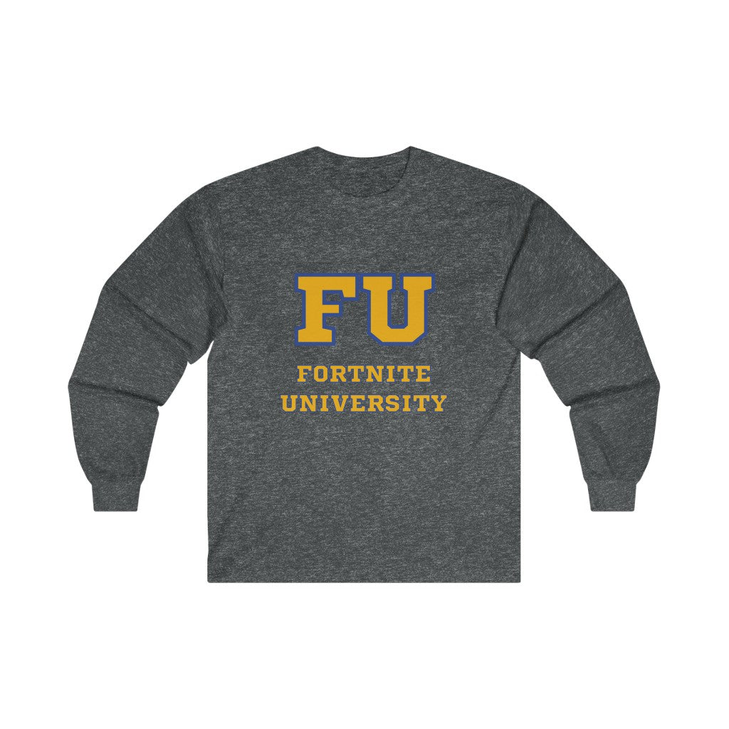 FU - Fortnite University - Ultra Cotton Long Sleeve Tee - All Colors