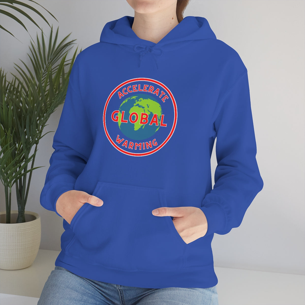 Accelerate Global Warming - Unisex Heavy Blend™ Hooded Sweatshirt - ALL COLORS - Hot Take