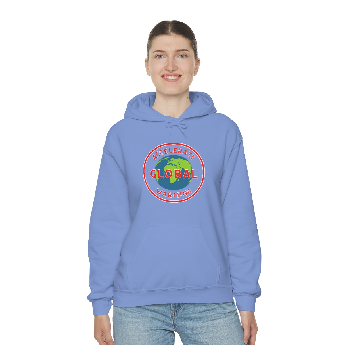 Accelerate Global Warming - Unisex Heavy Blend™ Hooded Sweatshirt - ALL COLORS - Hot Take