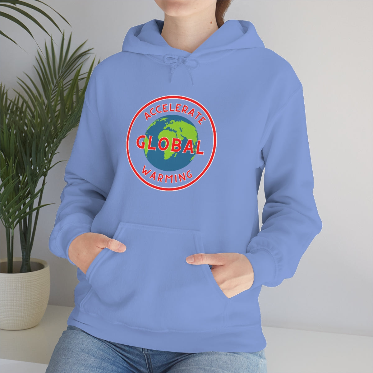 Accelerate Global Warming - Unisex Heavy Blend™ Hooded Sweatshirt - ALL COLORS - Hot Take