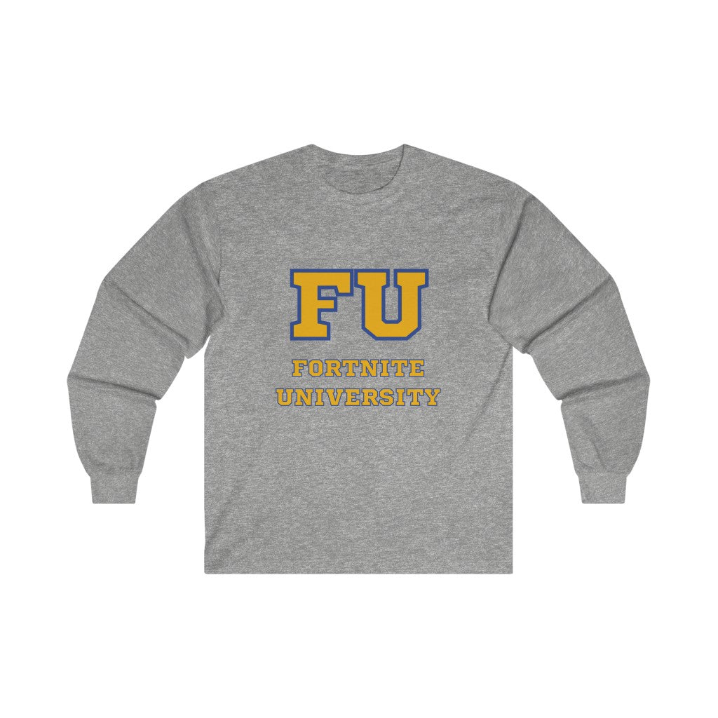 FU - Fortnite University - Ultra Cotton Long Sleeve Tee - All Colors