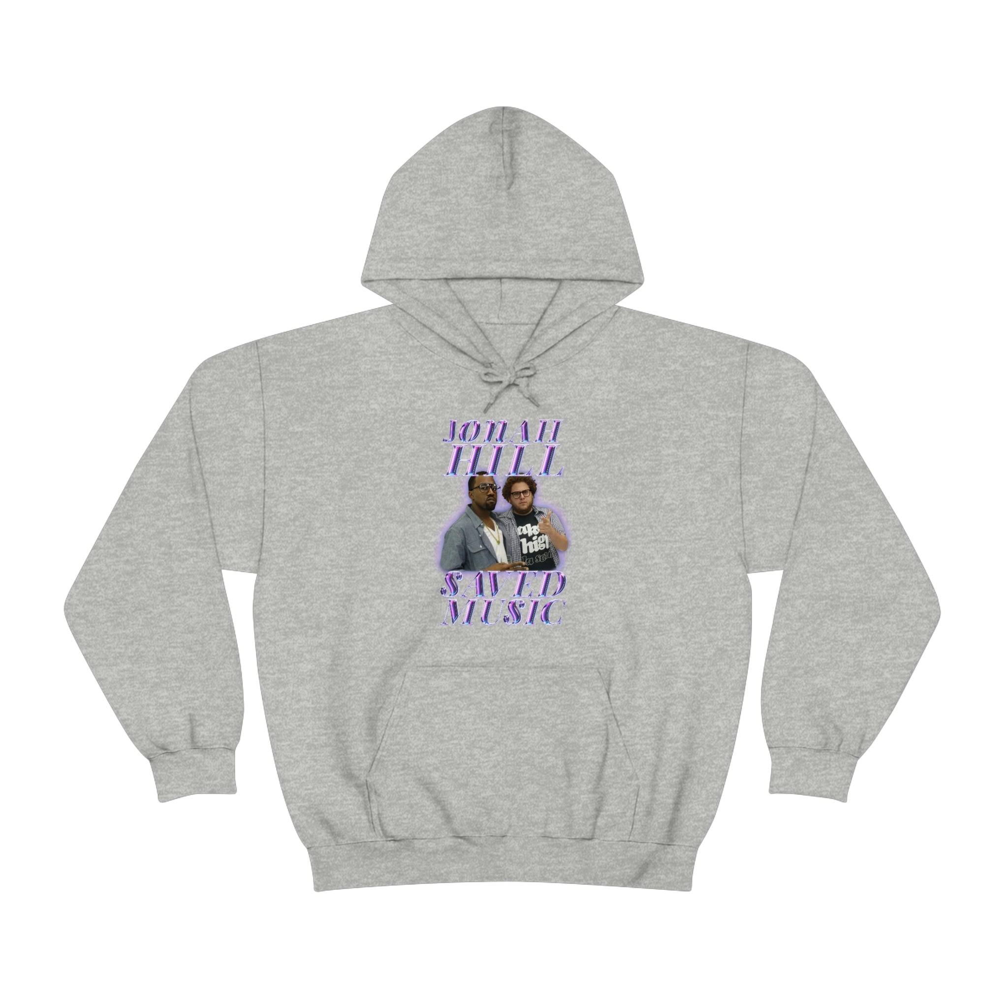 JONAH HILL SAVED MUSIC (KANYE) - Unisex Heavy Blend™ Hooded Sweatshirt