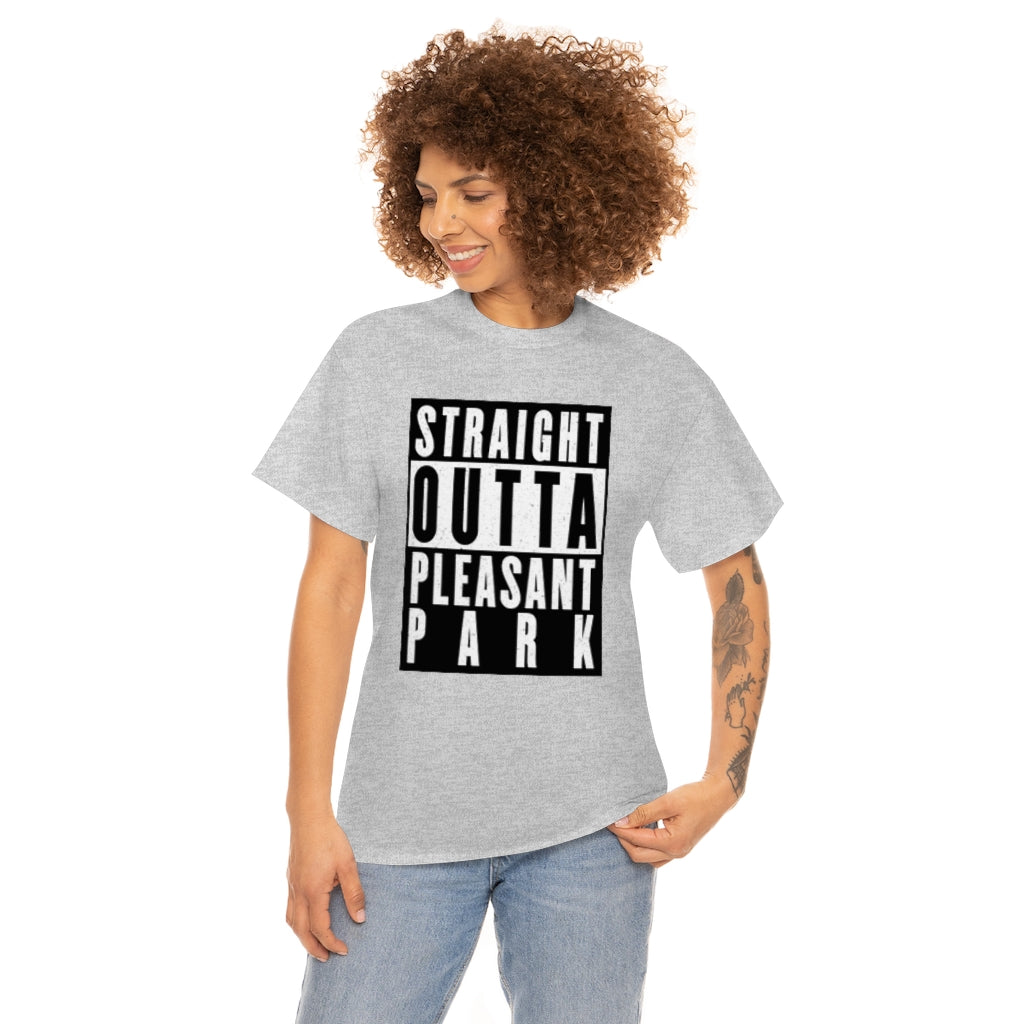 Straight out of Pleasant Park (Compton) - Unisex Heavy Cotton Tee - All Colors