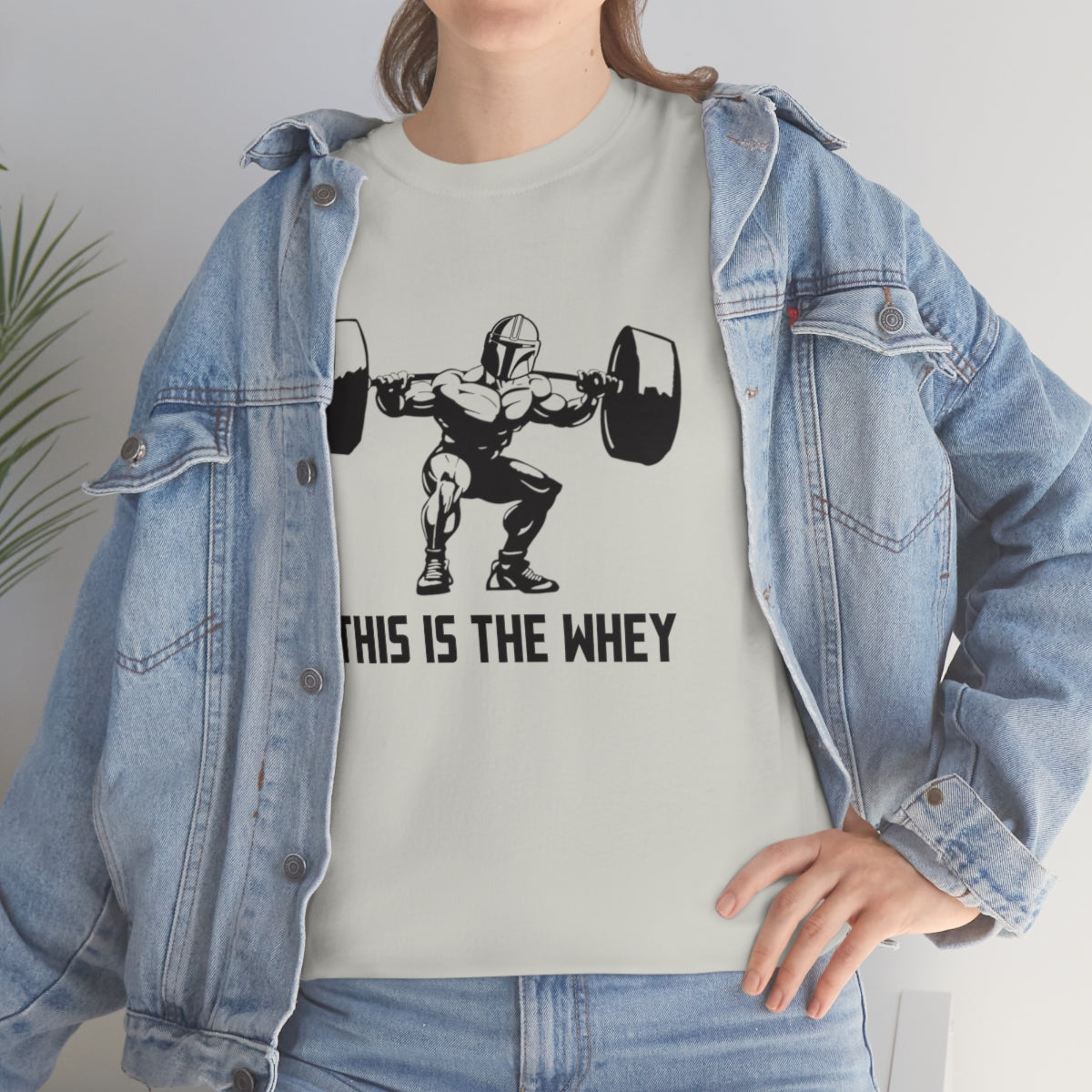 This is the Whey - Unisex Heavy Cotton Tee - All Colors