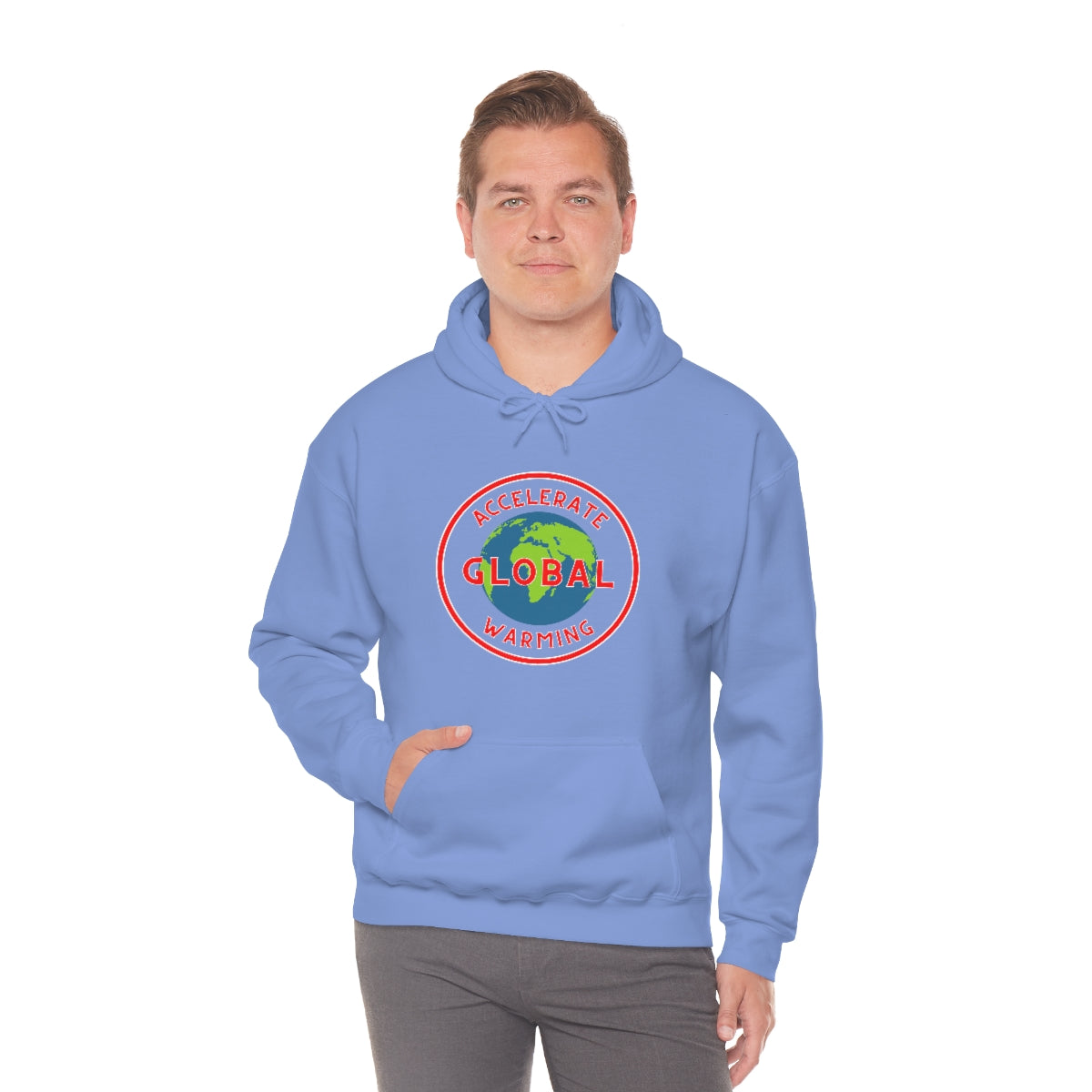 Accelerate Global Warming - Unisex Heavy Blend™ Hooded Sweatshirt - ALL COLORS - Hot Take