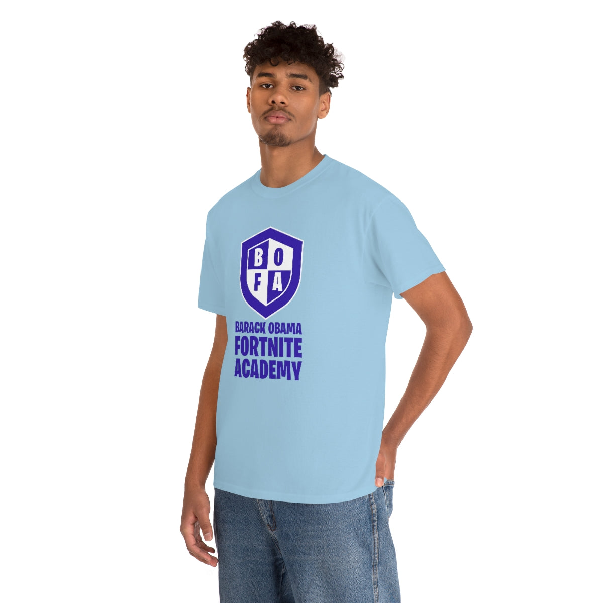 BOFA Barack Obama Fortnite Academy - Unisex Heavy Cotton Tee