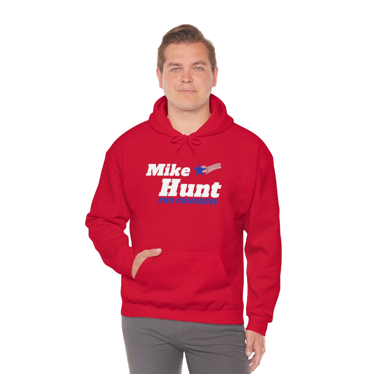 Mike Hunt - Unisex Heavy Blend™ Hooded Sweatshirt