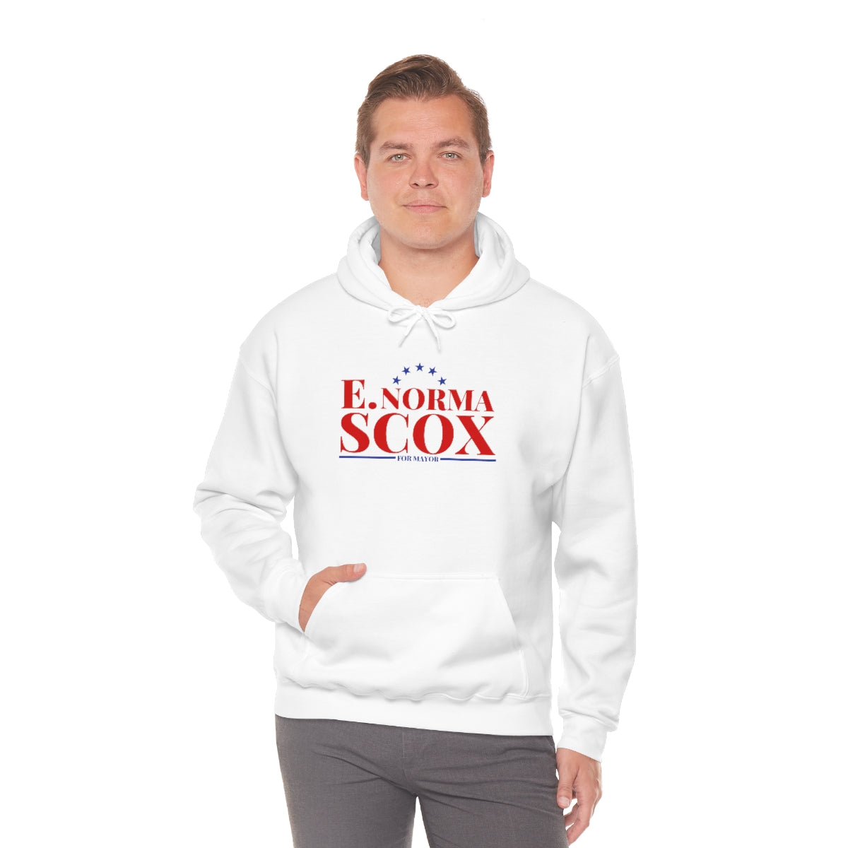 E. Norma Scox - Unisex Heavy Blend™ Hooded Sweatshirt