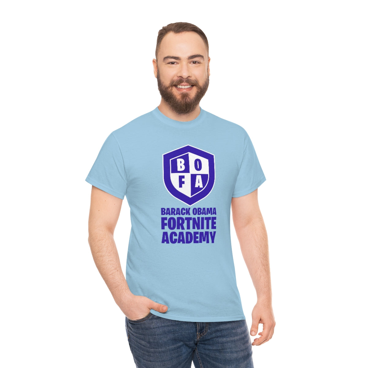 BOFA Barack Obama Fortnite Academy - Unisex Heavy Cotton Tee