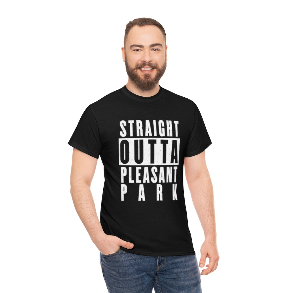 Straight out of Pleasant Park (Compton) - Unisex Heavy Cotton Tee - All Colors