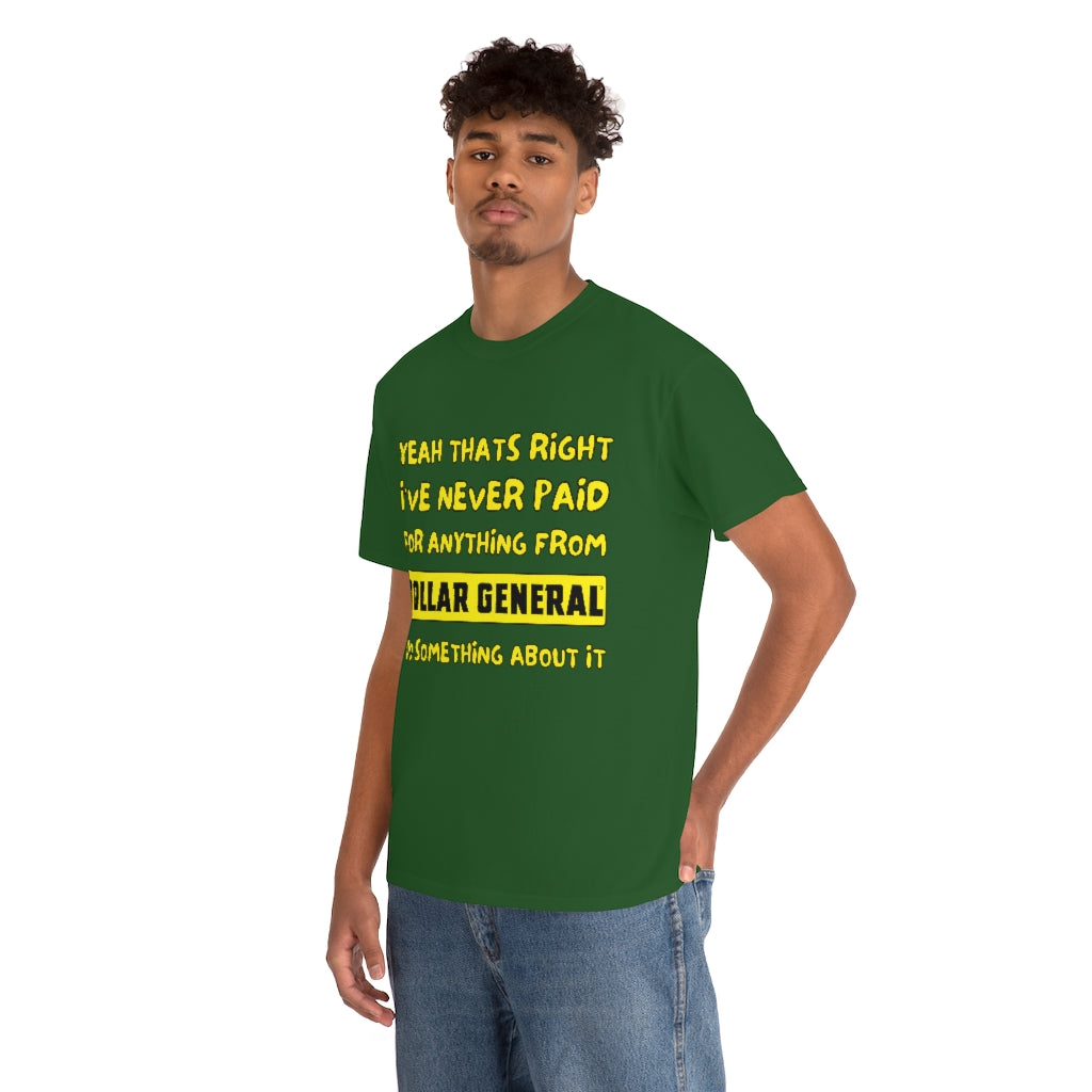 Dollar General Theif - Unisex Heavy Cotton Tee