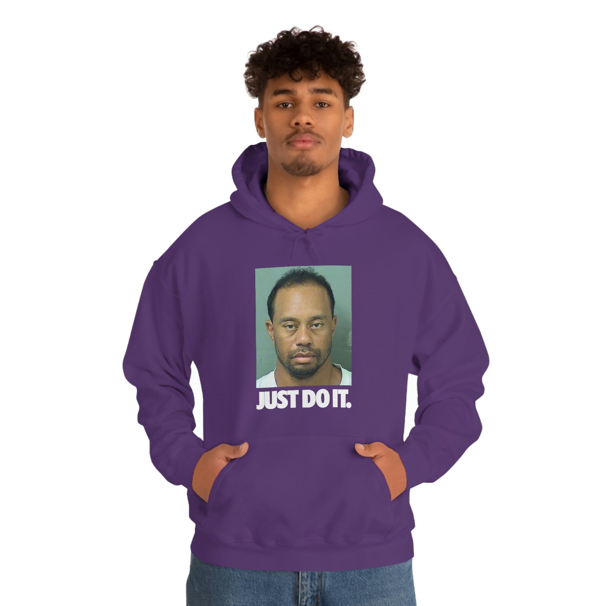 Tiger Woods DUI Just Do it - Unisex Heavy Blend™ Hooded Sweatshirt - ALL COLORS