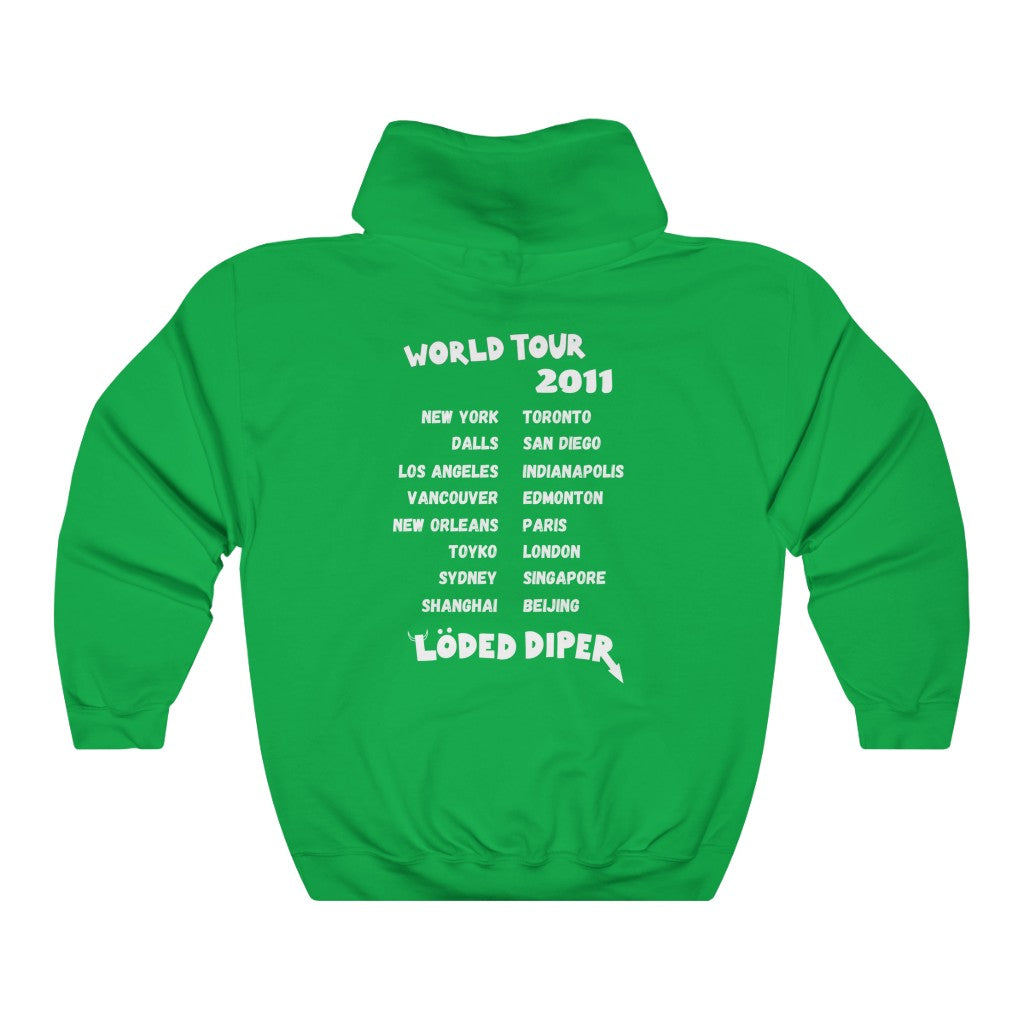 Loded Diper World Tour - Unisex Heavy Blend™ Hooded Sweatshirt - ALL COLORS