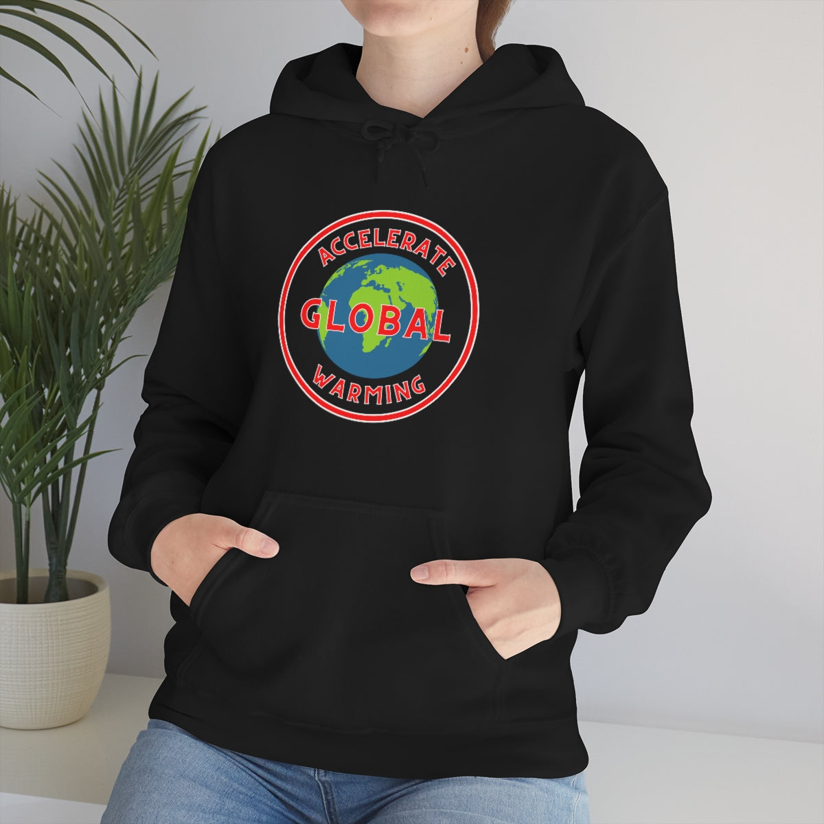 Accelerate Global Warming - Unisex Heavy Blend™ Hooded Sweatshirt - ALL COLORS - Hot Take