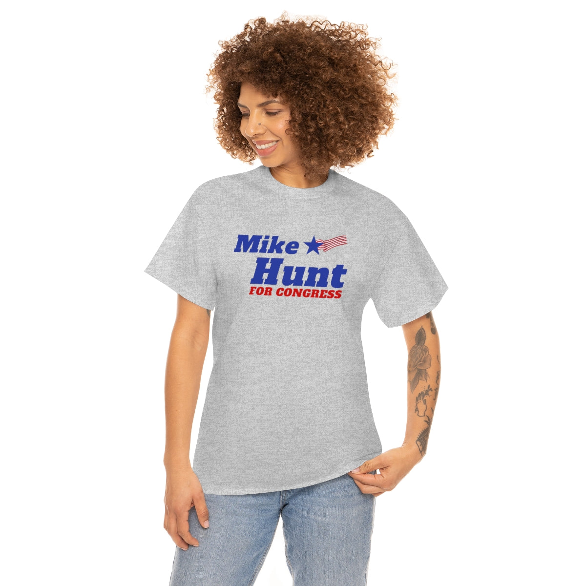 Mike Hunt - Unisex Heavy Cotton Tee - All Colors