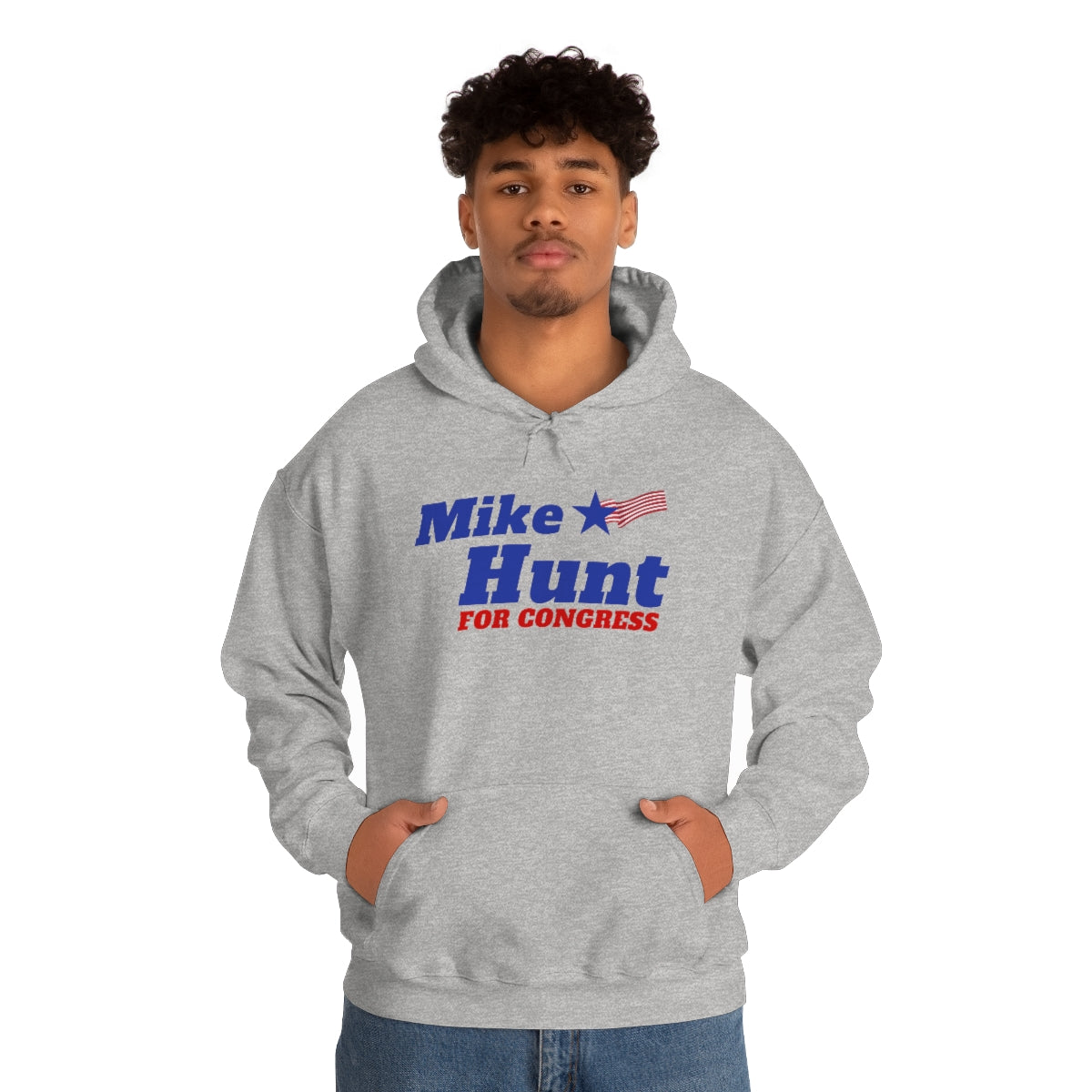 Mike Hunt - Unisex Heavy Blend™ Hooded Sweatshirt