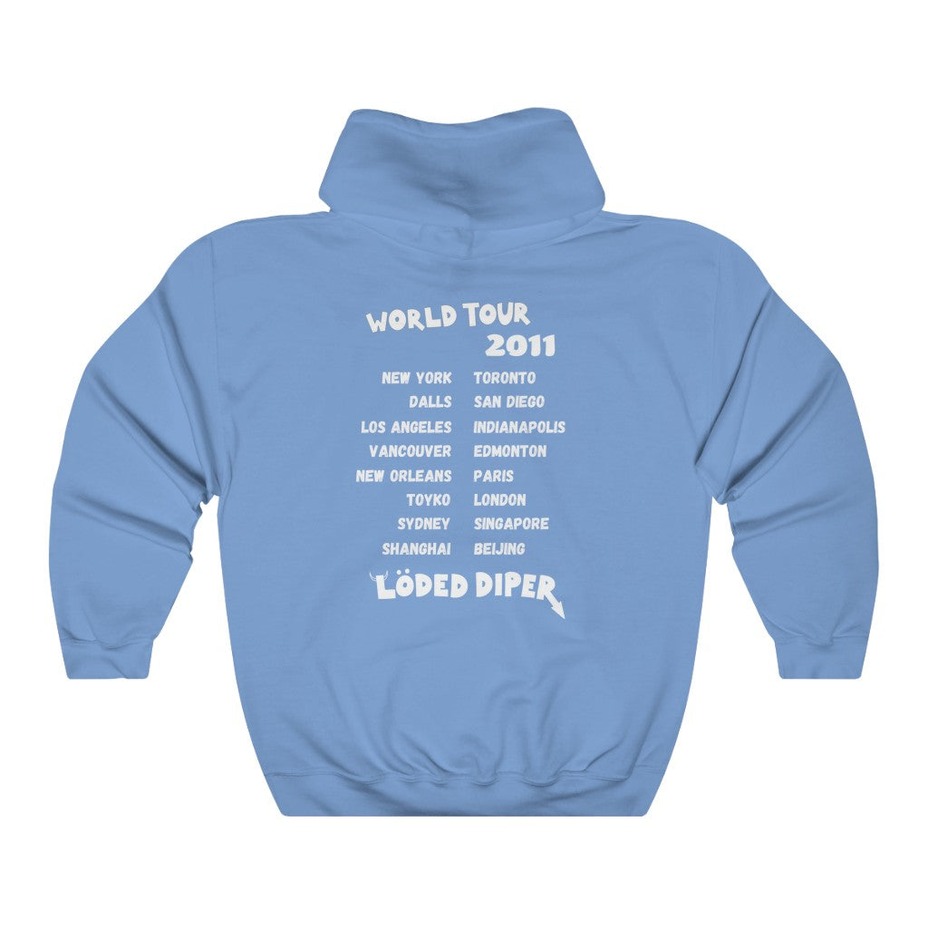 Loded Diper World Tour - Unisex Heavy Blend™ Hooded Sweatshirt - ALL COLORS