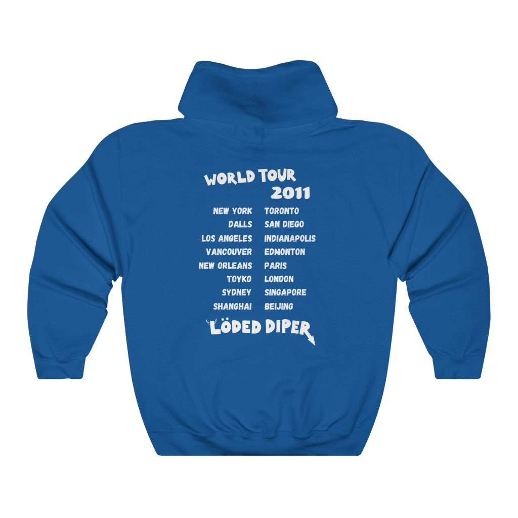 Loded Diper World Tour - Unisex Heavy Blend™ Hooded Sweatshirt - ALL COLORS