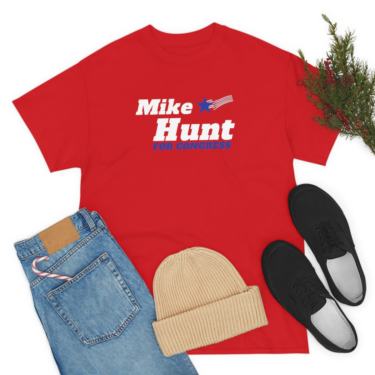 Mike Hunt - Unisex Heavy Cotton Tee - All Colors