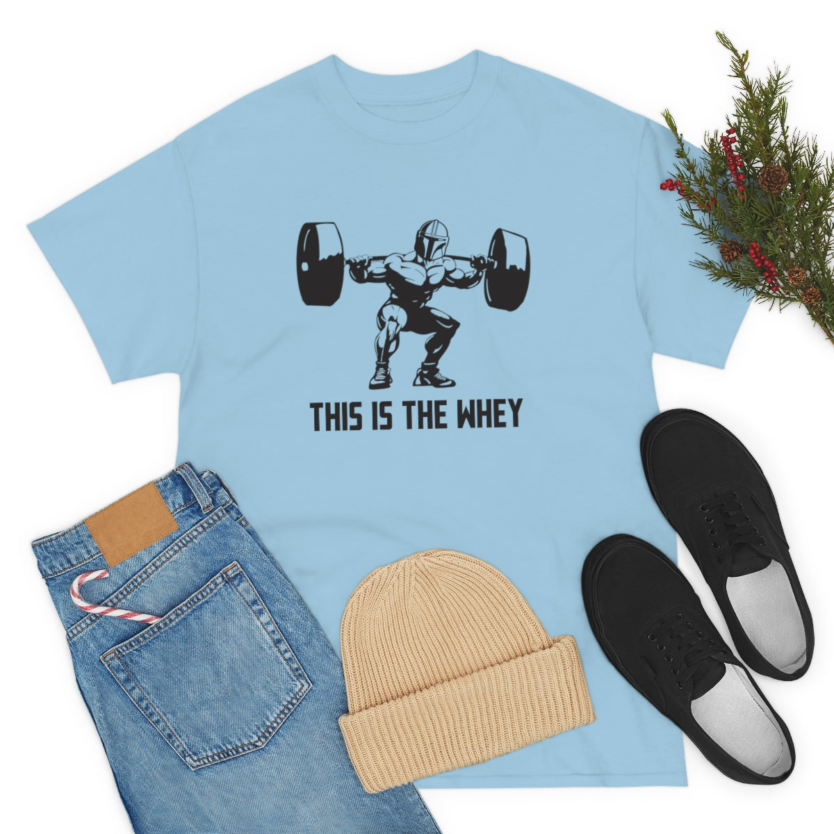 This is the Whey - Unisex Heavy Cotton Tee - All Colors