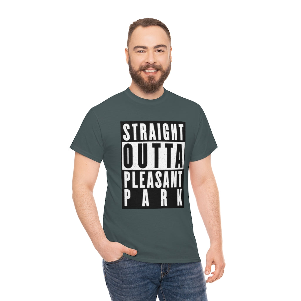 Straight out of Pleasant Park (Compton) - Unisex Heavy Cotton Tee - All Colors