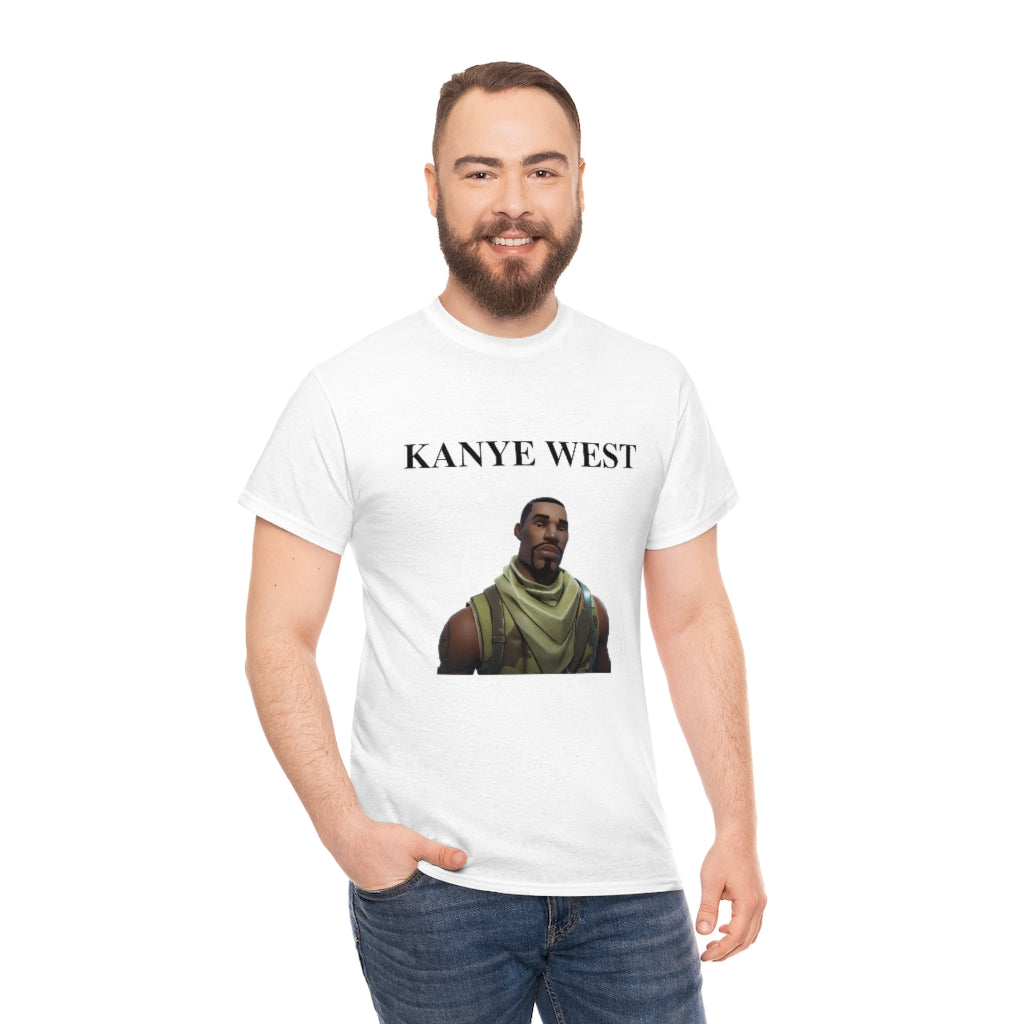 Kanye West Default Skin Fortnite - Unisex Heavy Cotton Tee