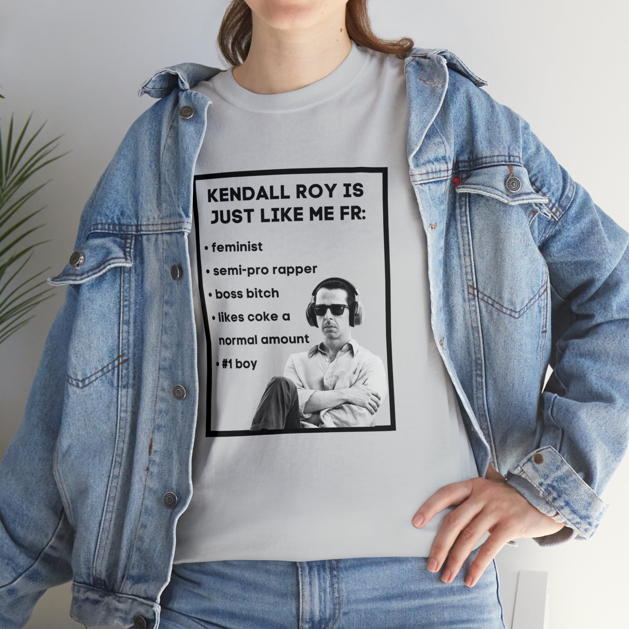 Kendall Roy is Just Like Me FR - Unisex Heavy Cotton Tee