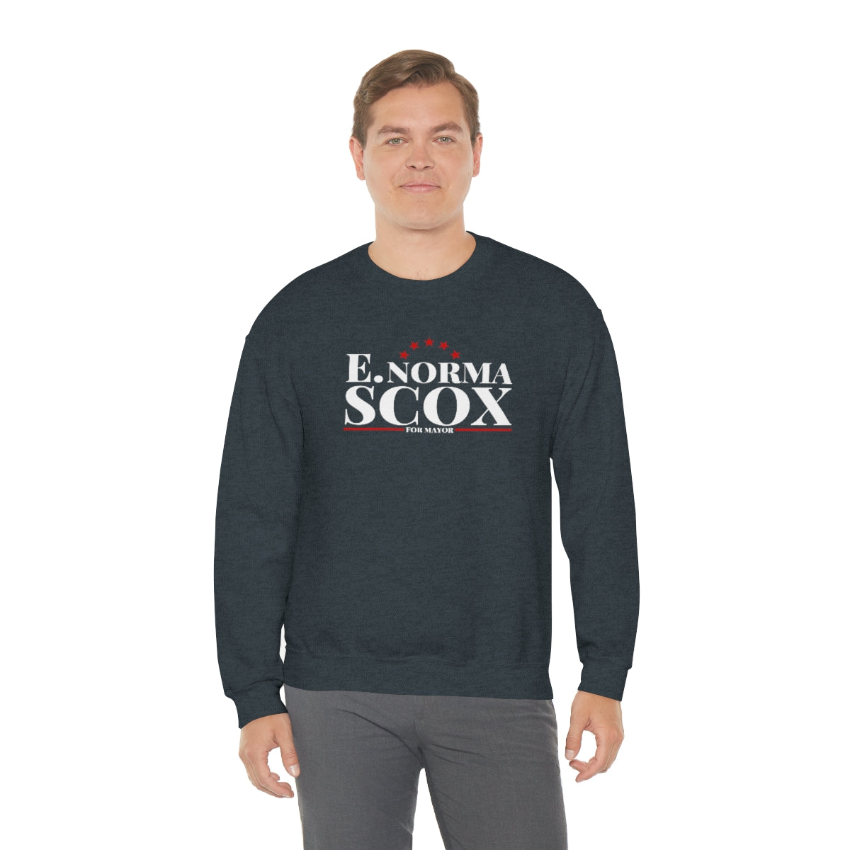 E. Norma Scox - Unisex Heavy Blend™ Crewneck Sweatshirt